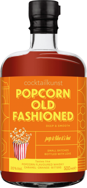 29,95 € | Liqueurs Cocktailkunst Old Fashioned Allemagne Bouteille Medium 50 cl Popcorn — Pop-Corn