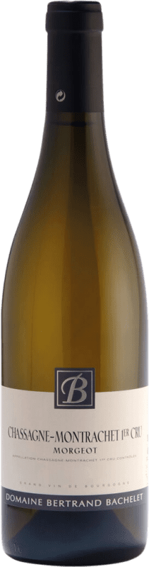 Бесплатная доставка | Белое вино Bertrand Bachelet Morgeot 1er Premier Cru A.O.C. Chassagne-Montrachet Бургундия Франция 75 cl