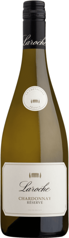 Envio grátis | Vinho Branco Laroche Mas la Chevalière Reserva França Chardonnay 75 cl