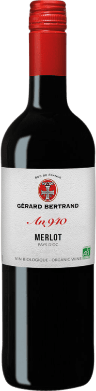 Free Shipping | Red Wine Gérard Bertrand Héritage — Traditional Legacy France Merlot 75 cl