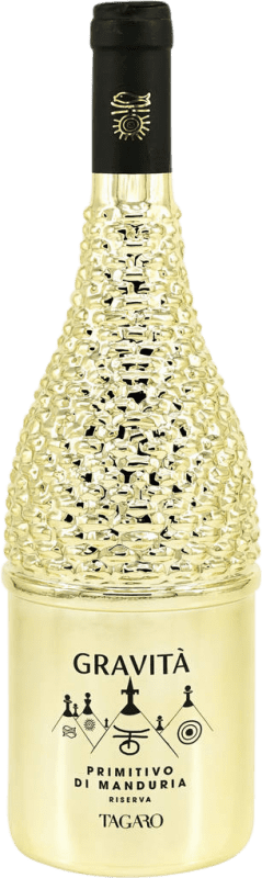 54,95 € Kostenloser Versand | Rotwein Masseria Tagaro Gravità Gold — Edition Gold Reserve — Gereift D.O.C. Primitivo di Manduria