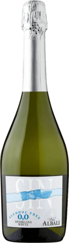 16,95 € Envio grátis | Espumante Branco Félix Solís Viña Albali 0.0 Zero Zero