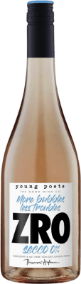 Young Poets More Bubbles less Troubles ZRO Seco — Dry 75 cl Alcohol-Free