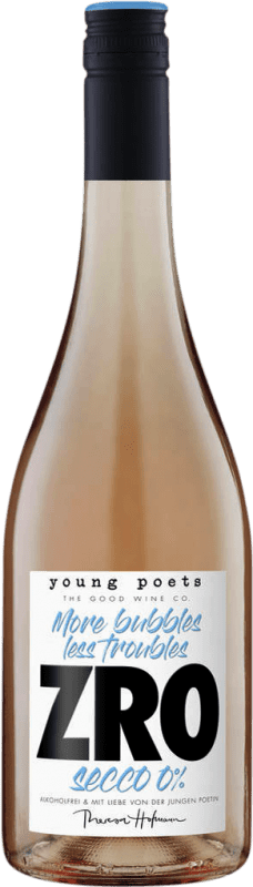 Spedizione Gratuita | Vino Bianco Young Poets More Bubbles less Troubles ZRO Seco — Secco Germania 75 cl Senza Alcol