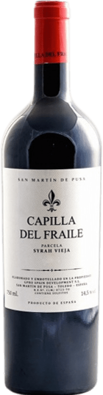Free Shipping | Red Wine Ribera del Pusa Capilla del Fraile I.G.P. Vino de la Tierra de Castilla Castilla la Mancha Spain Syrah — Shiraz 75 cl