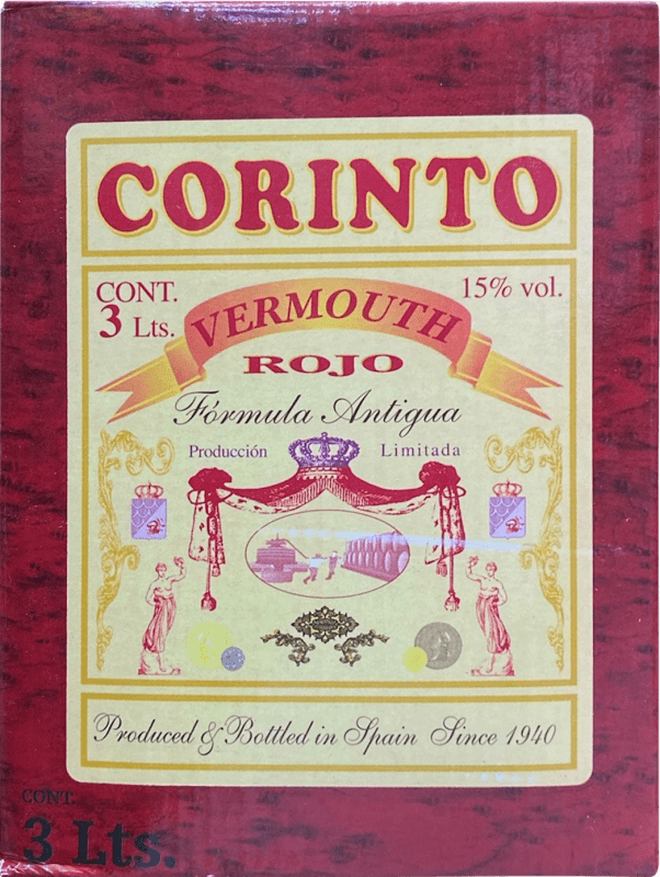 22,95 € | Vermute Corinto Espanha Bag in Box 3 L