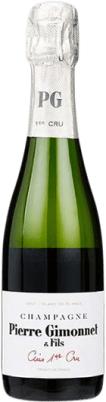 36,95 € 免费送货 | 白起泡酒 Pierre Gimonnet Cuis 1er Premier Cru A.O.C. Champagne 半瓶装 37 cl