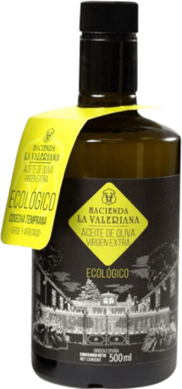 13,95 € | Оливковое масло Hacienda La Valeriana ЭВО Экстра Вирджин Испания Средняя бутылка 50 cl