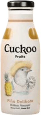 Envio grátis | Sumo Cuckoo Delikata Espanha Garrafinha 25 cl Piña — Ananás