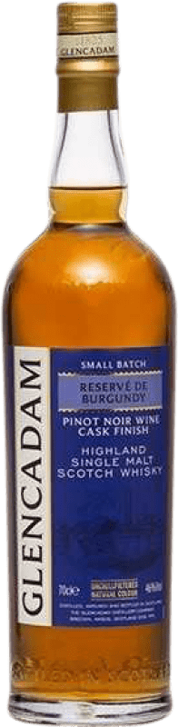 Envoi gratuit | Whisky Single Malt Glencadam Burgundy Cask Finish — Finition en Fût Réserve Highlands Royaume-Uni 70 cl