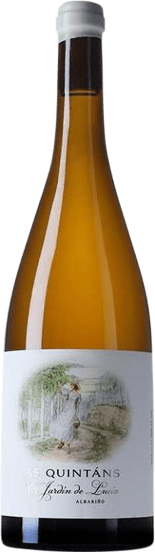 46,95 € Бесплатная доставка | Белое вино Uvas Felices El Jardín de Lucía As Quintáns D.O. Rías Baixas