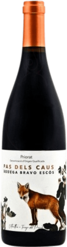 Spedizione Gratuita | Vino Rosso Bravo Escós Pas dels Caus Crianza — Invecchiato in Botte D.O.Ca. Priorat Catalogna Spagna 75 cl
