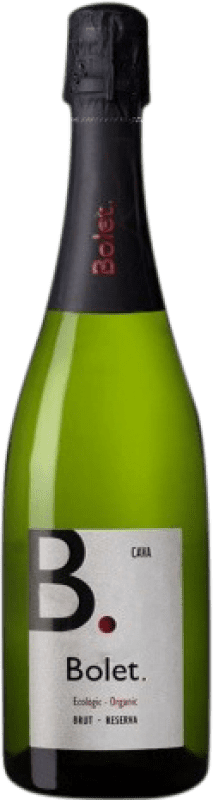 17,95 € 送料無料 | 白のスパークリングワイン Bolet Brut — ブリュット レセルバ D.O. Cava Eco — エコ ビオ オーガニック