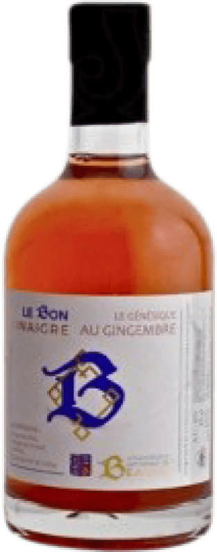 Spedizione Gratuita | Aceto Le Bon Le Génésque Francia Bottiglietta Terzo 35 cl Gingembre — Zenzero