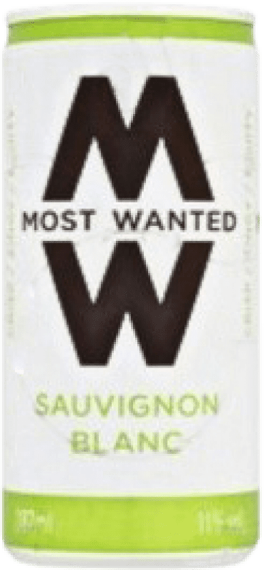 Envío gratis | Vino Blanco Most Wanted Joven Reino Unido Lata 18 cl