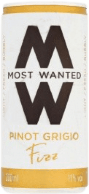 Envoi gratuit | Vin Blanc Most Wanted Fizz Jeune Royaume-Uni Canette 20 cl