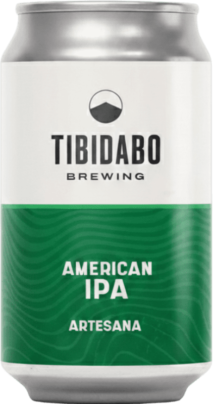 Envoi gratuit | Bière Tibidabo American IPA — India Pale Ale Espagne Canette 33 cl