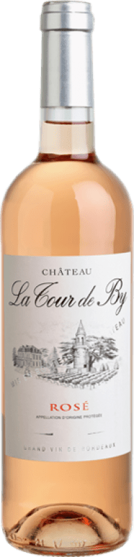 Envío gratis | Vino Rosado Château La Tour De By Rosé — Rosado A.O.C. Médoc Burdeos Francia 75 cl