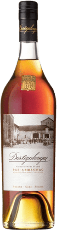 Envío gratis | Armagnac Dartigalongue Reserva I.G.P. Bas Armagnac Francia 70 cl
