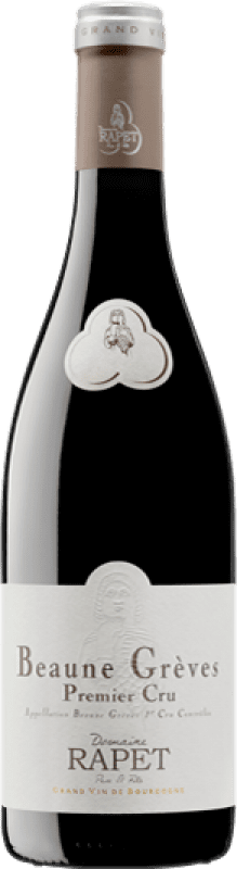 Envío gratis | Vino Tinto Père Rapet Les Grèves 1er Premier Cru A.O.C. Beaune Borgoña Francia 75 cl