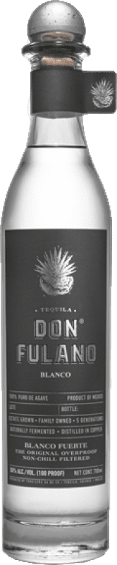 Envío gratis | Tequila Don Fulano Fuerte Blanco México 70 cl