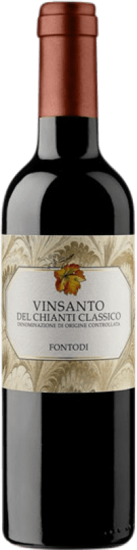 105,95 € Бесплатная доставка | Сладкое вино Fontodi Vinsanto I.G.T. Toscana Eco — Эко Био Органический Полубутылка 37 cl