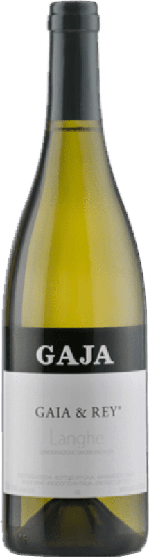 Spedizione Gratuita | Vino Bianco Gaja Gaia & Rey D.O.C. Langhe Piemonte Italia Bottiglia Magnum 1,5 L