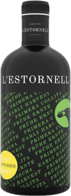 Envío gratis | Aceite de Oliva L'Estornell Primera Cosecha, AOVE Virgen Extra España Botella Medium 50 cl