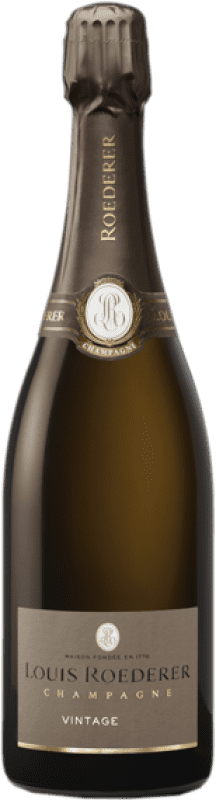 Spedizione Gratuita | Spumante Bianco Louis Roederer Brut Vintage A.O.C. Champagne champagne Francia Bottiglia Magnum 1,5 L