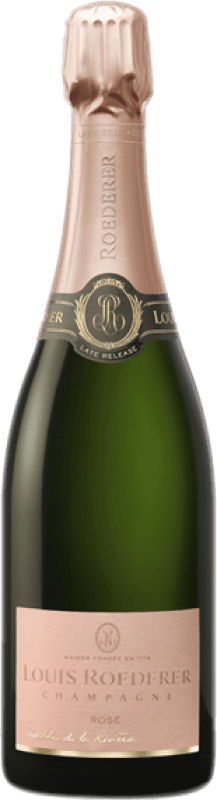 Free Shipping | Rosé Sparkling Wine Louis Roederer Brut Vintage, Rosé A.O.C. Champagne Champagne France 75 cl