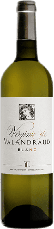 Envío gratis | Vino Blanco Jean-Luc Thunevin Virginie de Valandraud A.O.C. Saint-Émilion Burdeos Francia Botella Magnum 1,5 L