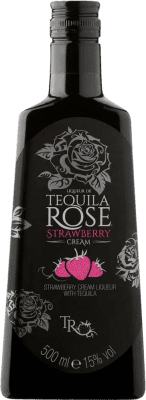 Envío gratis | Crema de Licor Tequila Rose México Botella Medium 50 cl Fresa, Tequila