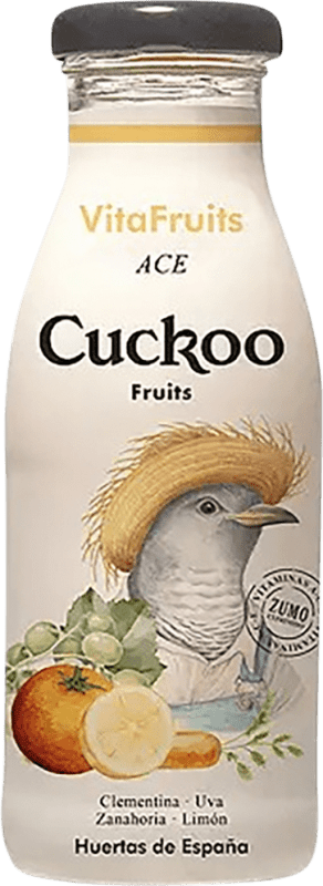 Spedizione Gratuita | Scatola da 24 unità Succo Cuckoo Spagna Bottiglietta 25 cl ACE Multivitamin — ACE Multivitaminico