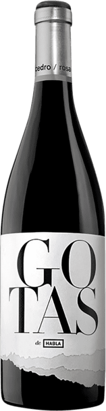 Envio grátis | Vinho Tinto Habla Gotas I.G.P. Vino de la Tierra de Extremadura Extremadura Espanha Tempranillo, Syrah Garrafa Magnum 1,5 L