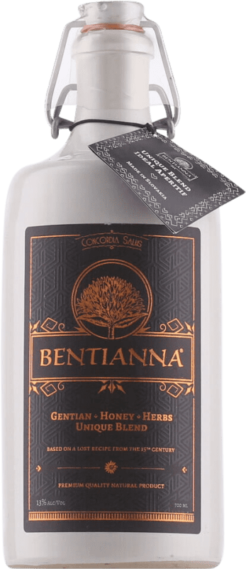 Spedizione Gratuita | Liquore alle Erbe Bentianna. Honig & Enzian Slovacchia 70 cl