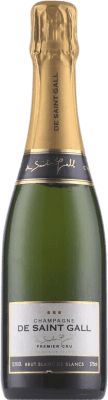Envío gratis | Espumoso Blanco Saint Gall Brut Blanc de Blancs A.O.C. Champagne Champagne Francia Media Botella 37 cl