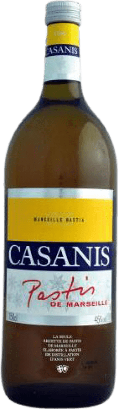 32,95 € Free Shipping | Pastis La Martiniquaise Casanis Special Bottle 1,5 L Anís — Anise