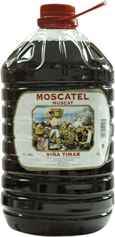 33,95 € | Сладкое вино Viña Timar Испания Moscatel — Мускат Канистра 5 L