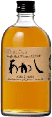 103,95 € | Whisky Single Malt White Oak Akashi Japón 5 Años Botella Medium 50 cl