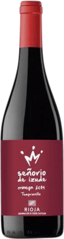 Envio grátis | Vinho Tinto Señorío de Izude Crianza D.O.Ca. Rioja La Rioja Espanha Tempranillo 75 cl