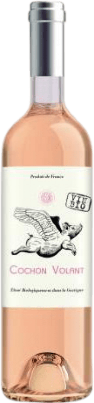 Envoi gratuit | Vin Rosé Château Caraguilhes Cochon Volant France Garnacha — Grenache, Cinsault 75 cl