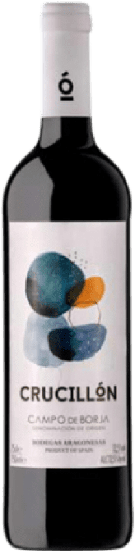 5,95 € Бесплатная доставка | Красное вино Bodegas Aragonesas Crucillón D.O. Campo de Borja