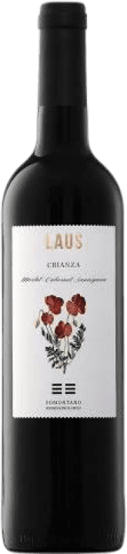 Envoi gratuit | Vin Rouge Laus 201 Crianza D.O. Somontano Aragon Espagne Merlot, Cabernet Sauvignon Bouteille Magnum 1,5 L