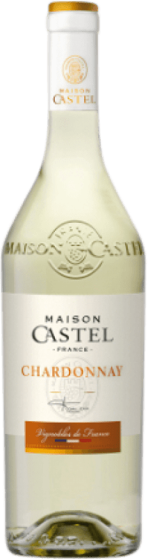 Envoi gratuit | Vin Blanc Maison Castel France Chardonnay 75 cl