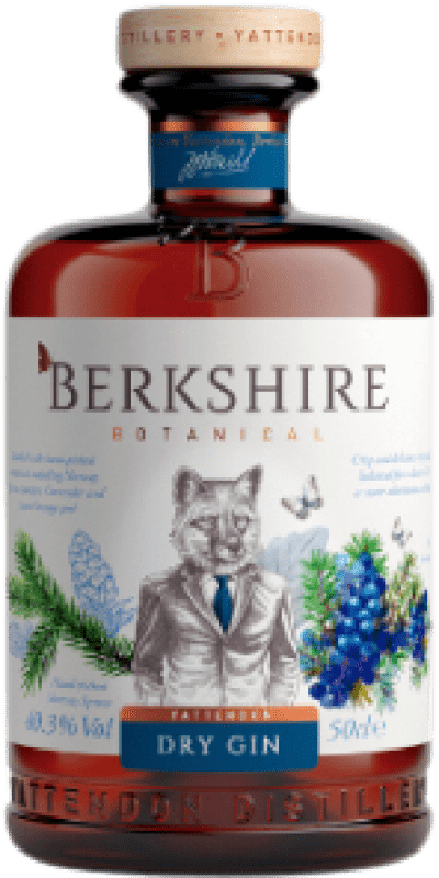 Kostenloser Versand | Genever Gin Heaven Hill Berkshire Spanien Medium-Flasche 50 cl