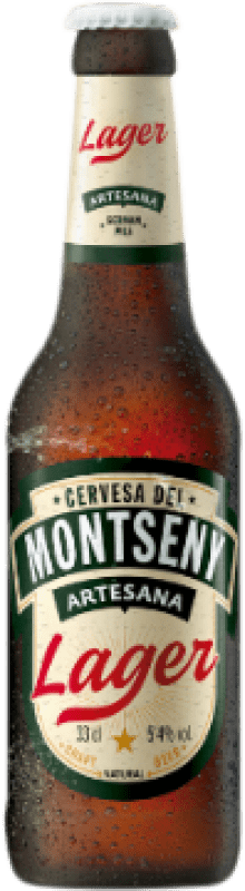 2,95 € | 啤酒 Guineu Montseny Lager 西班牙 三分之一升瓶 33 cl