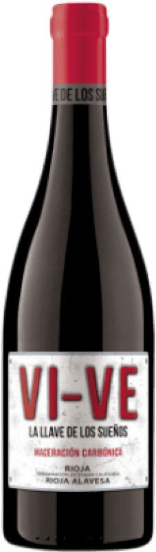 15,95 € Envío gratis | Vino Tinto Vegalfaro Vi-Ve Vive Maceración Carbónica D.O.Ca. Rioja