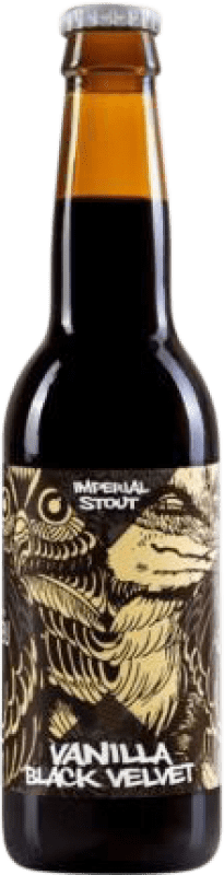 4,95 € | Bier Guineu Velvet Black — Schwarz Spanien Drittelliterflasche 33 cl Vanilla — Vanille