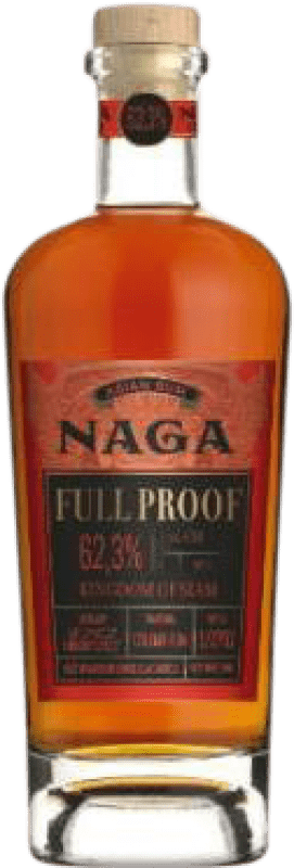 59,95 € Envio grátis | Rum Naga Full Proof 10 Anos