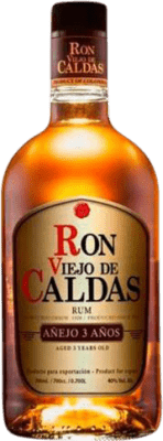 11,95 € Free Shipping | Rum Viejo de Caldas 3 Years Small Hip Flask 37 cl